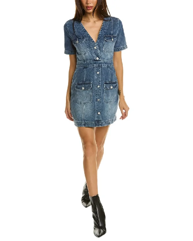 Amanda Uprichard Abitha Denim Mini Dress