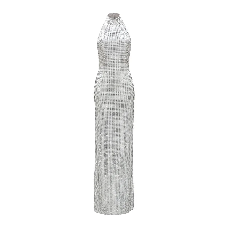 crystal maxi dress