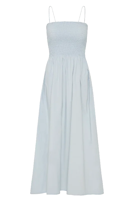 TERGU MAXI DRESS - SKY BLUE