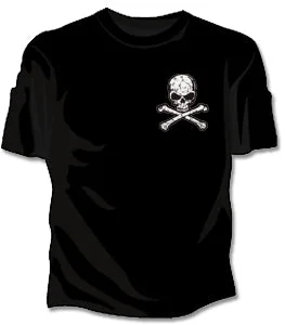 Corner Skull And Crossbones Girls T-Shirt