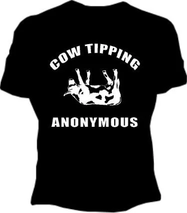 Cow Tipping Anonymous Girls T-Shirt