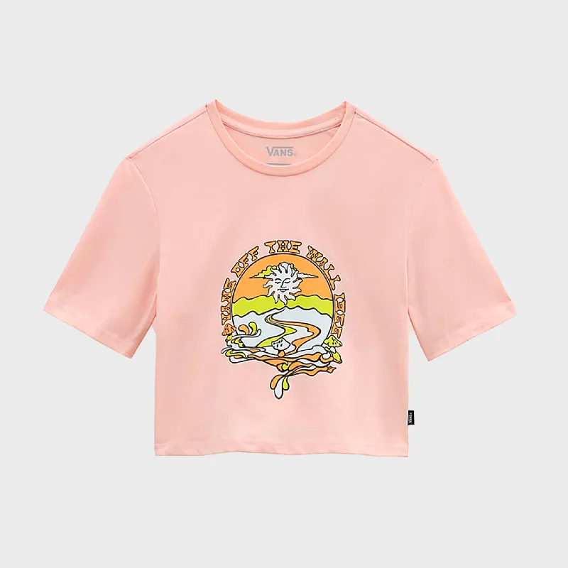 Vans Resort Mix Women's Crop T-Shirt - Tropical Peach