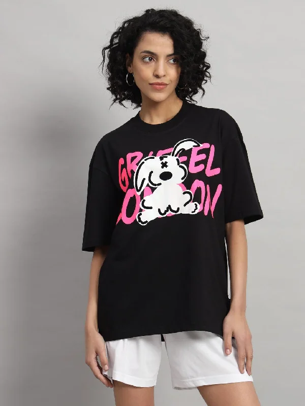 White Bunny Oversized T-shirt