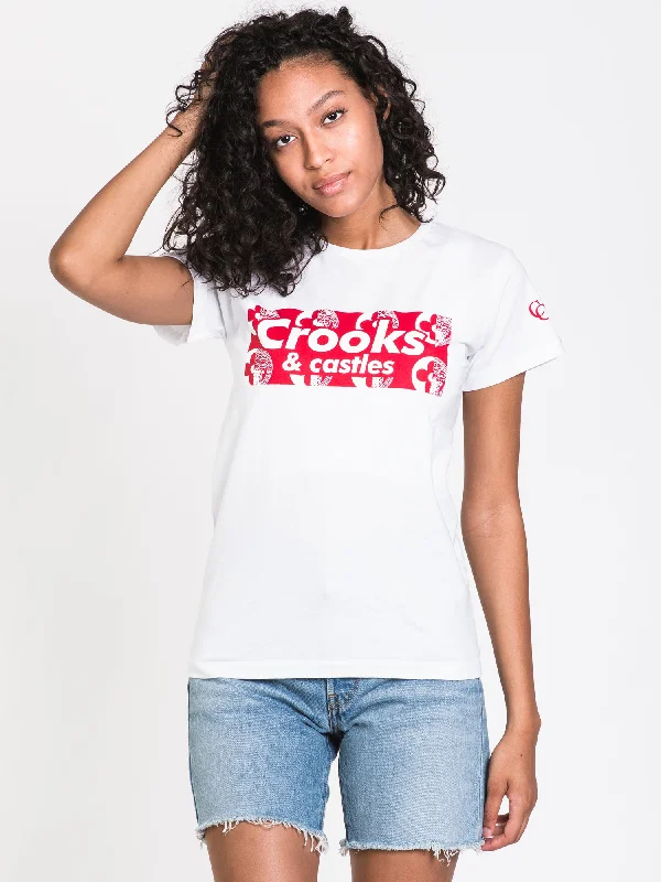 CROOKS & CASTLES CROOKS BOX T-SHIRT  - CLEARANCE