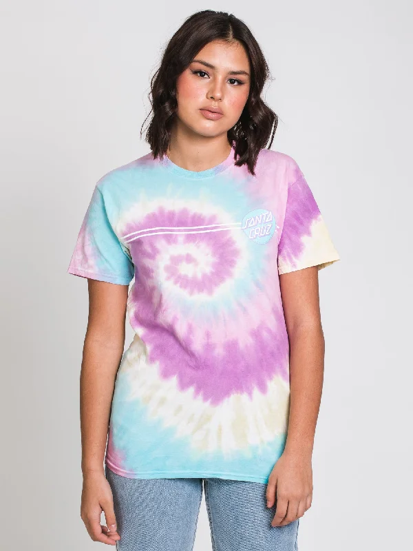 SANTA CRUZ OTHER DOT TIE DYE T-SHIRT  - CLEARANCE