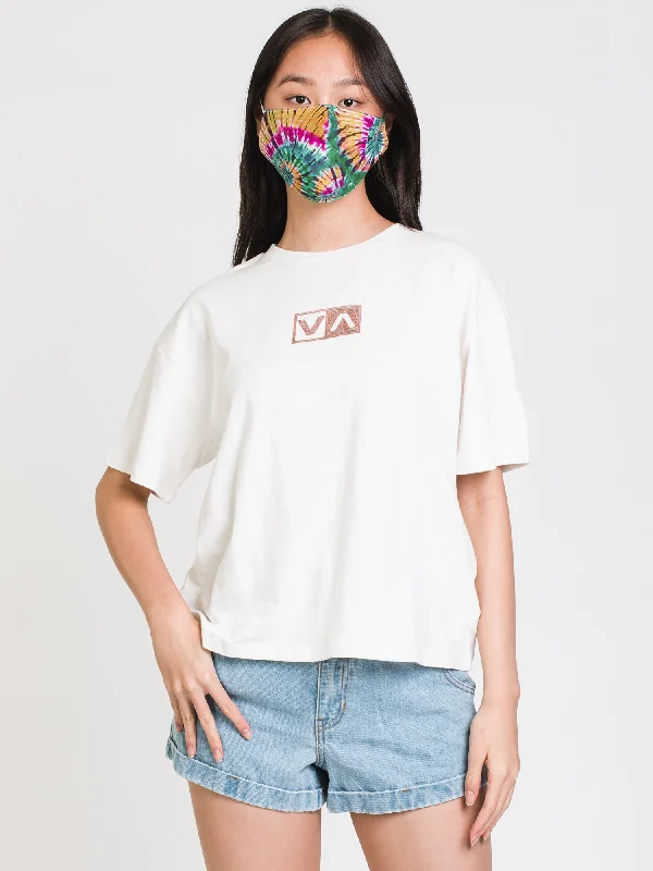 RVCA VA BOX SHORT SLEEVE TEE  - CLEARANCE