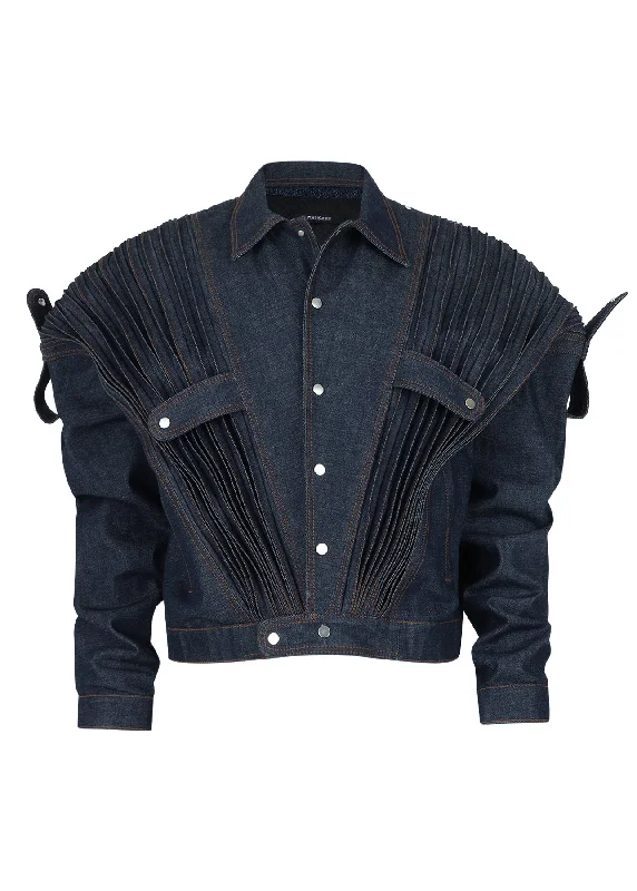 ACCORDION DENIM JACKET (BRUTE)