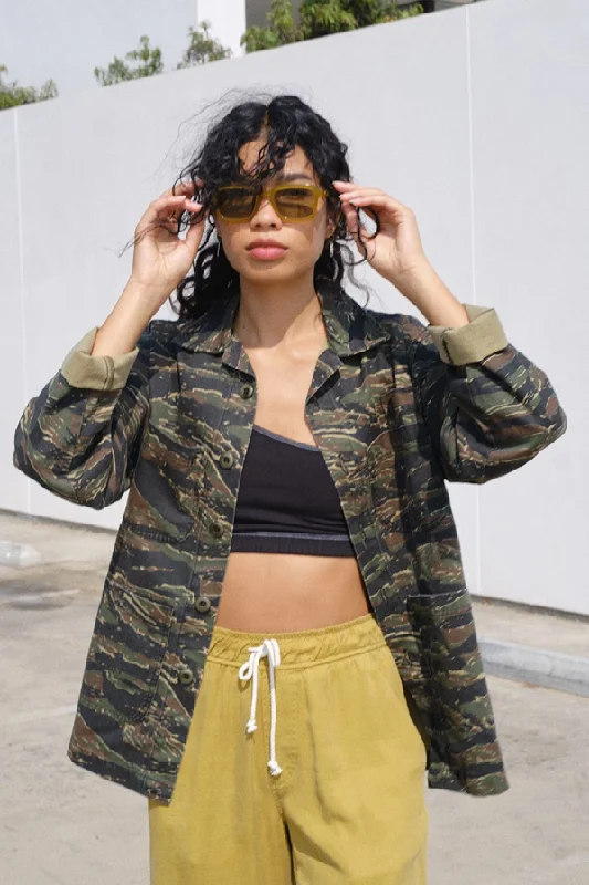 CLEARANCE- Back Beat Co Camo Utility Jacket