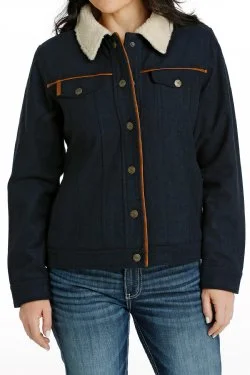 Women's CinchTRUCKER JACKET - NAVY