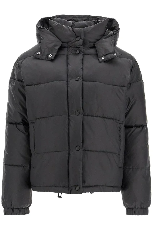 PINKO "down jacket with logo patch