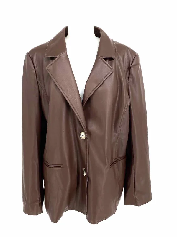 Eleven 22 Women's Brown Blazer Size L Jacket