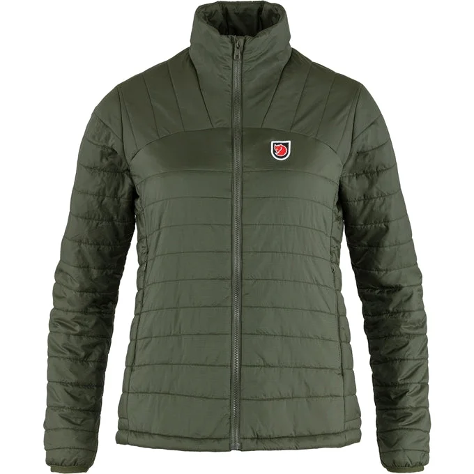 Fjallraven Women's Expedition X-Latt Jacket in Deep Forest