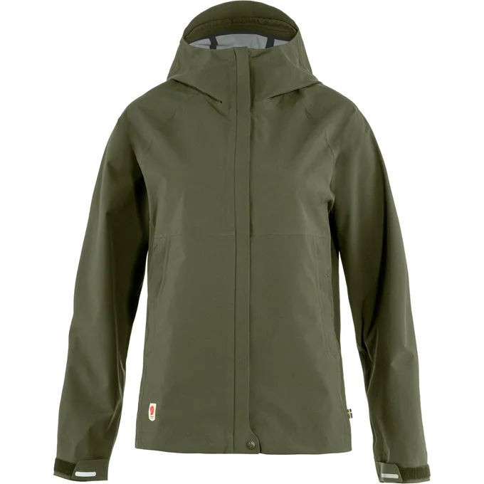 Fjallraven Women's HC Hydratic Trail Jacket in Laurel Green