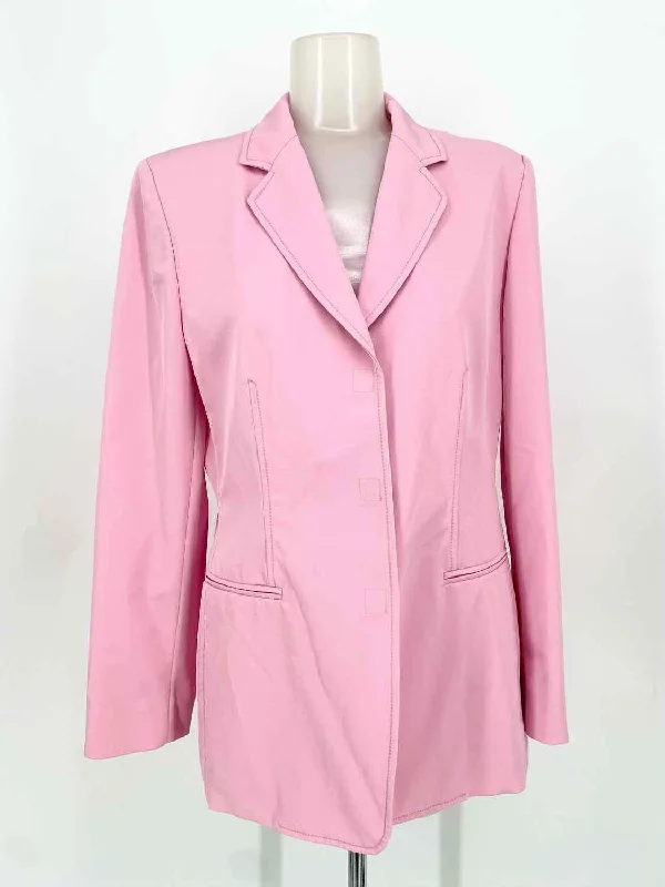 Les Copains Women's Pink Blazer Professional Size 44/M Jacket