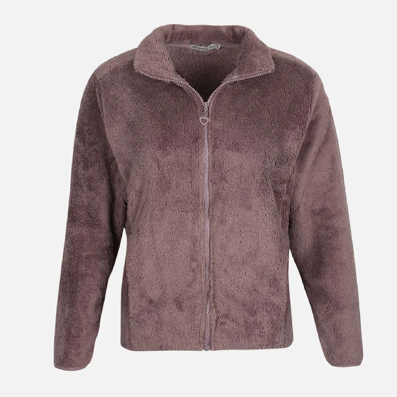 LADIES SHERPA FLEECE JACKET