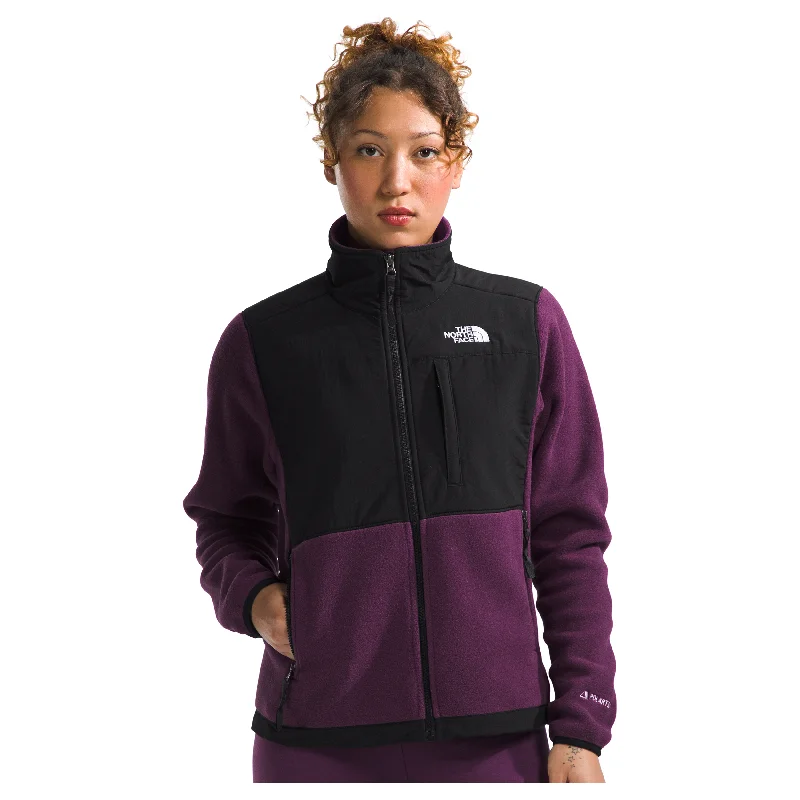 The North Face Women's Denali Jacket in Black Currant Purple