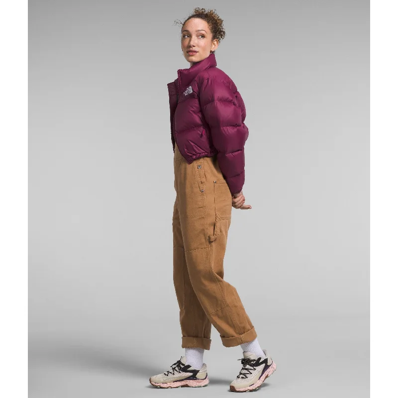 The North Face Women's Nuptse Short Jacket in Boysenberry