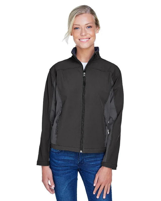 Women's Devon & Jones Soft Shell Colorblock Jacket