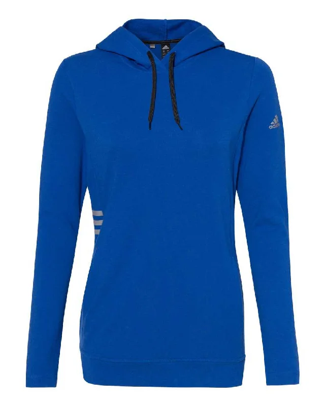 Adidas A451 Women's Lightweight Hooded Sweatshirt - Collegiate Royal