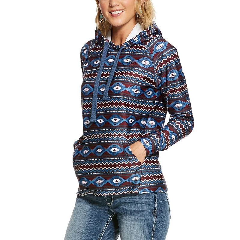 Ariat Conquest Aztec Print Womens Hoodie