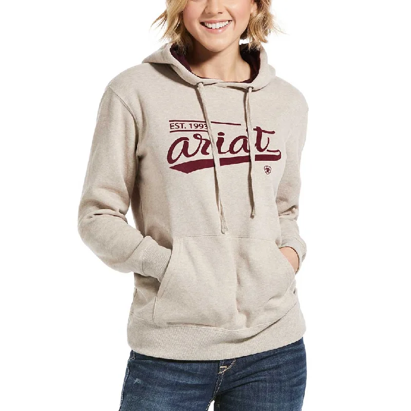 Ariat Women's R.E.A.L Varsity Logo Hoodie