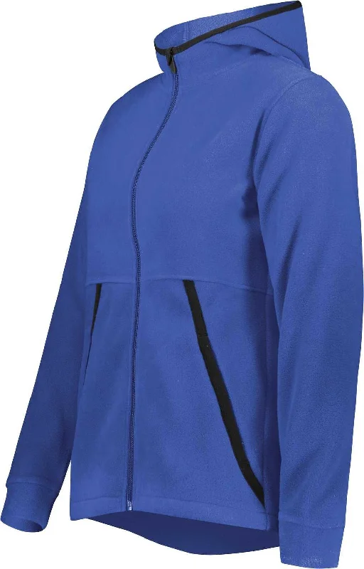 Augusta 6860 Ladies Chill Fleece 2.0 Full Zip Hoodie - Royal