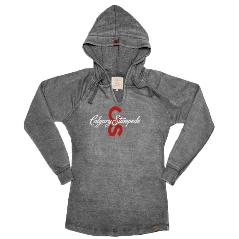 Calgary Stampede Women's Logo Burnout Hoodie