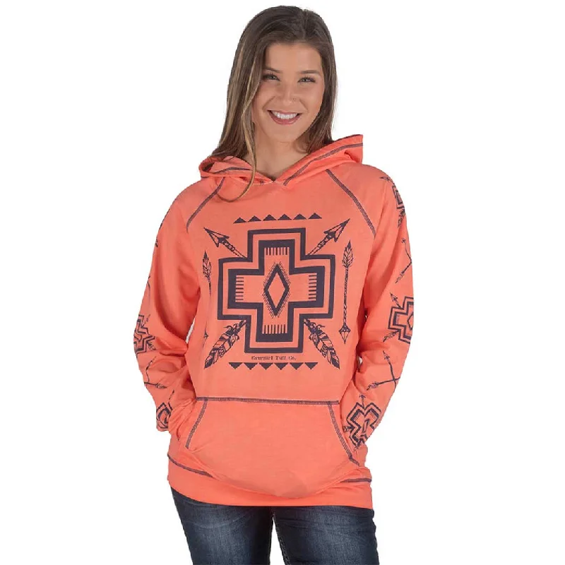 Cowgirl Tuff Women's Tribal Mosaic Hoodie