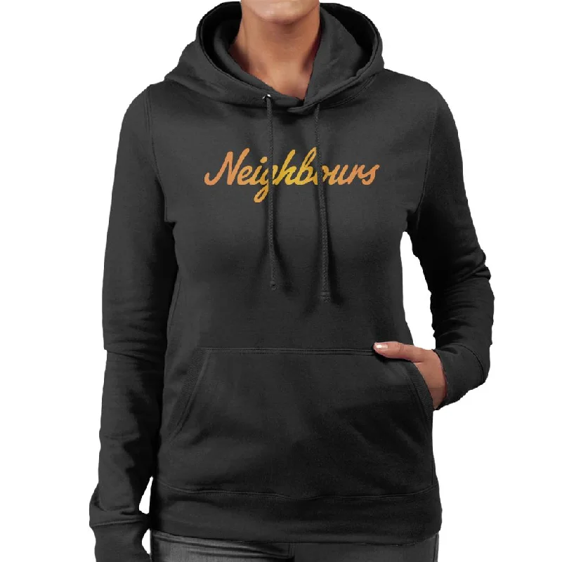 Neighbours Classic Golden Logo Women's Hooded Sweatshirt