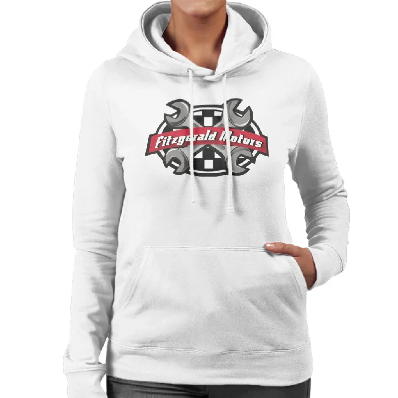 Neighbours Fitzgerald Motors Logo Women's Hooded Sweatshirt