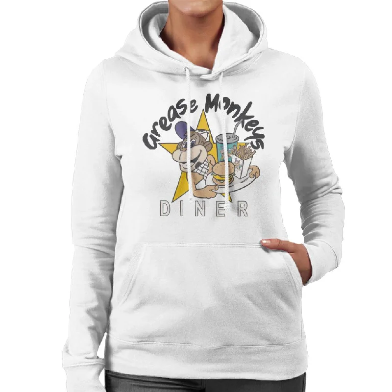 Neighbours Grease Monkeys Diner Women's Hooded Sweatshirt