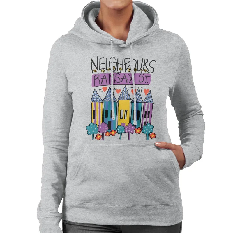 Neighbours Retro Ramsay St Women's Hooded Sweatshirt