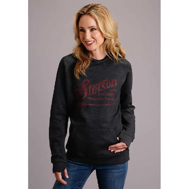 Stetson Women's Screen Print Fleece Hoodie