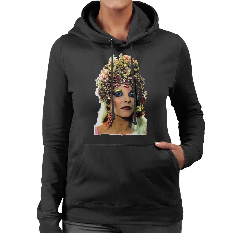 TV Times Joan Collins Space 1999 Women's Hooded Sweatshirt