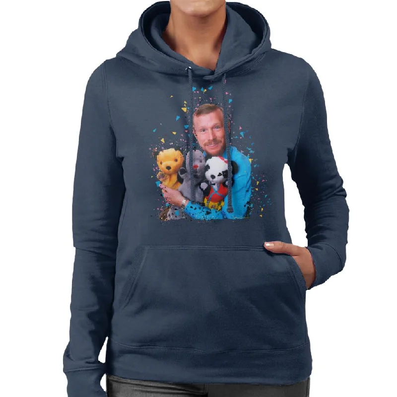 TV Times Matthew Corbett With Sooty Sweep And Soo Women's Hooded Sweatshirt