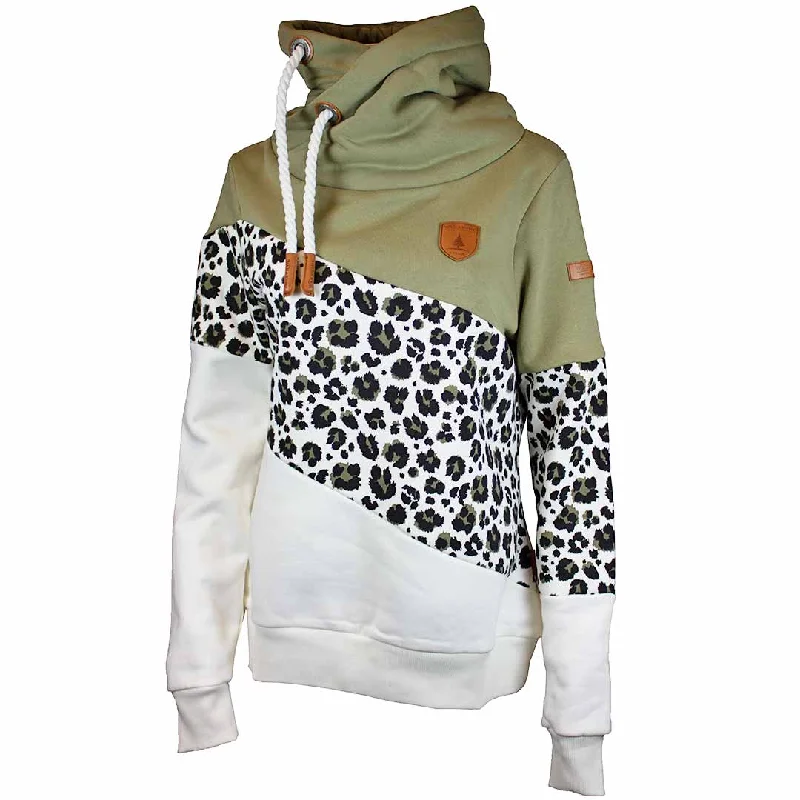 Wanakome Women's Selene Leopard Hoodie