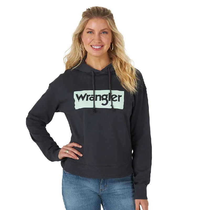 Wrangler Women's Retro Hi-Lo Logo Hoodie