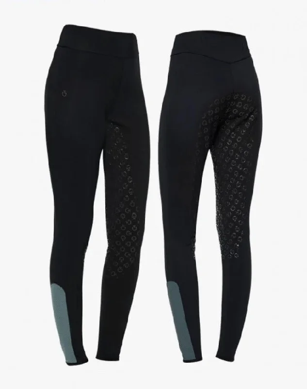 Perforated Jersey Insert Full Grip Riding Breeches (Legging)