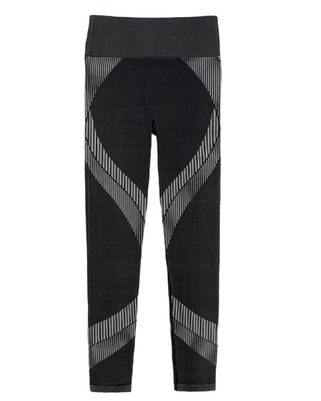 D000914 Black Noho Exercise Knit Leggings