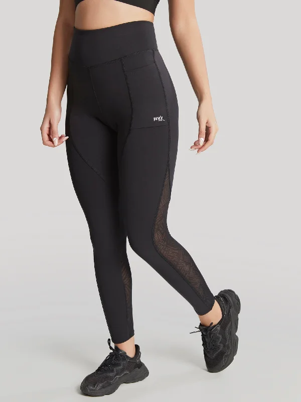 Panache Ultra Adapt Black Sports Legging 5023