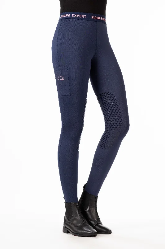 Riding Leggings Wien Style Silicone Knee Patch