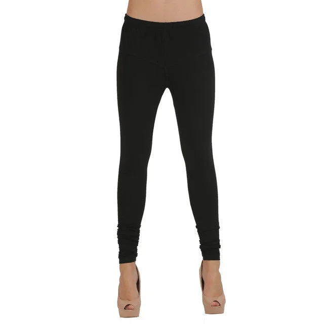 T.T. Women Churidar Leggings Black