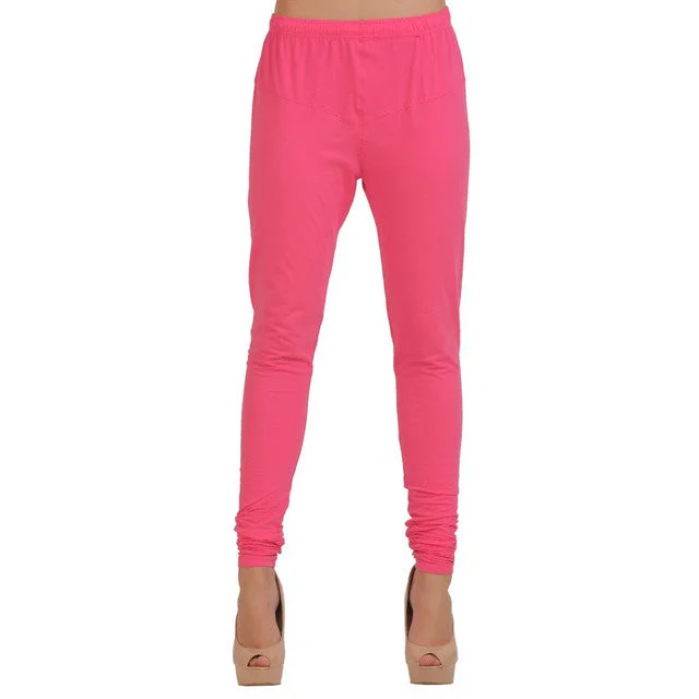 T.T. Women Churidar Leggings Fushia