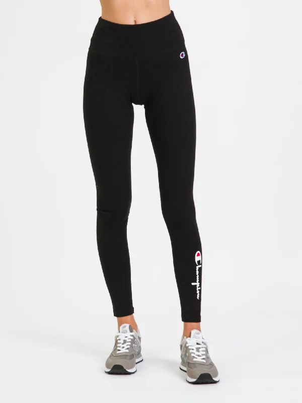 CHAMPION 1 LEG GRAPHIC EVERYDAY LEGGING - CLEARANCE