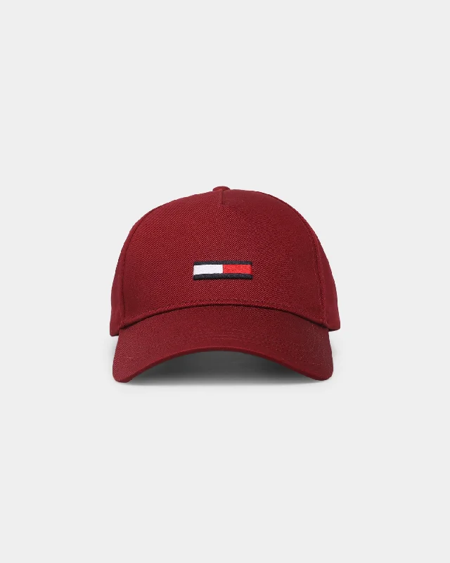 Tommy Jeans Flag Strapback Cherry