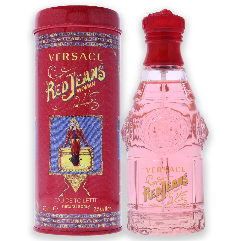 Red Jeans by Versace for Women - 2.5 oz EDT Spray