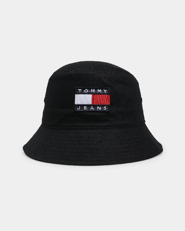 Tommy Jeans Women's Heritage Bucket Hat Black