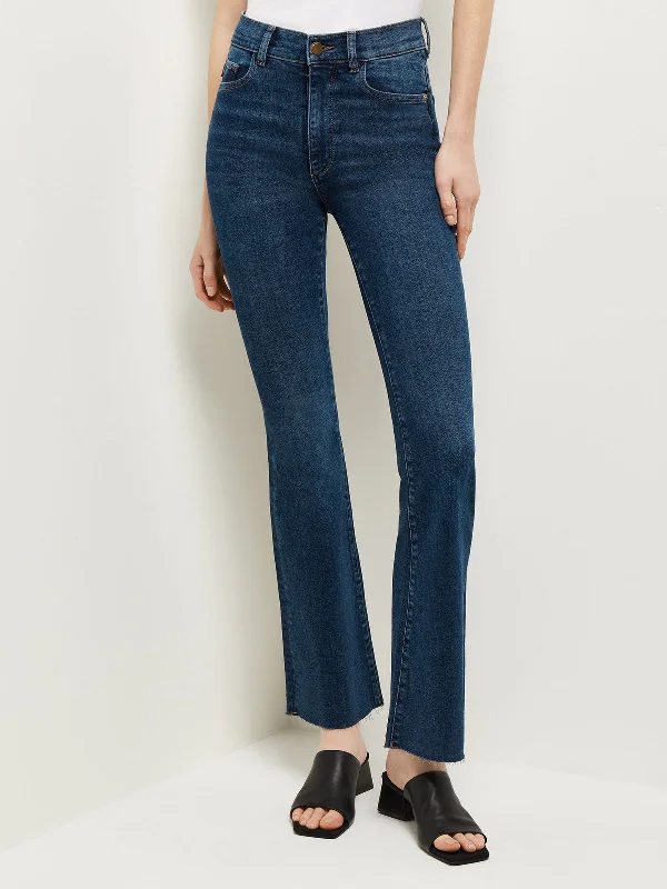 Bridget High-Rise Bootcut Jeans, Seacliff