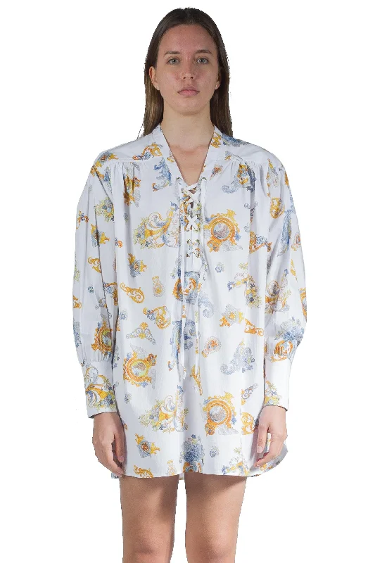 Versace Jeans Couture Baroque Ppattern-Print Shirt