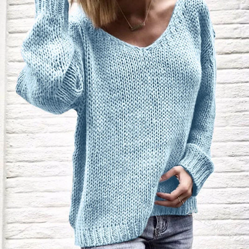 Oeak 2019 Pull Femme Split Knitted Sweater Pullover Autumn Brand Casual Fall Knitwear Fashion Jumper Top Winter Clothes Women